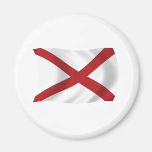 Alabama-Flagge-Magnet Magnet