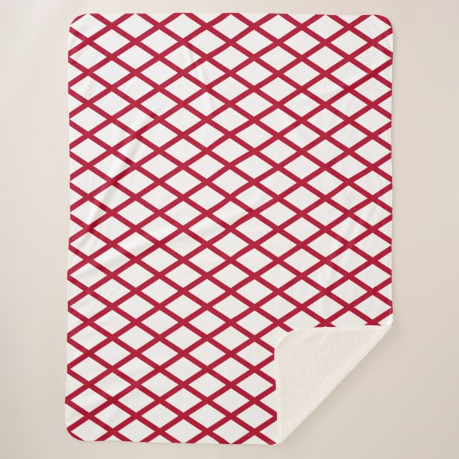 Alabama-Flagge Sherpadecke (Vorderseite)