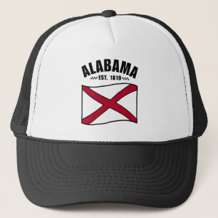 Alabama-Flagge USA Truckerkappe