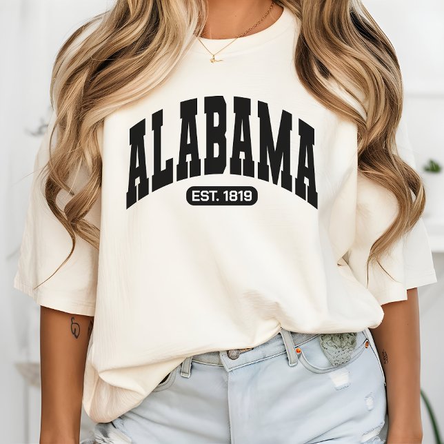Alabama Football Game Day Shirt (Alabama girl shirt, Alabama pride shirt, patriotic gift, Southern state shirt, college student gift)