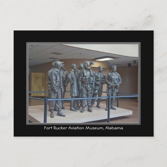 Alabama Fort Rucker Post Card Postkarte (Vorderseite)