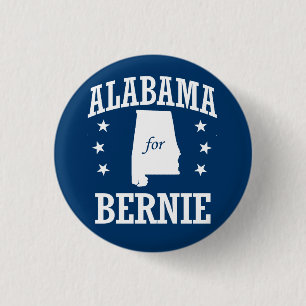 ALABAMA FÜR BERNIE SANDERS BUTTON