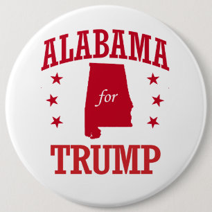 ALABAMA FÜR DONALD TRUMP BUTTON