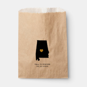 Alabama Gastgeschenk Hochzeit Leckerei Säcke, Papi Geschenktütchen