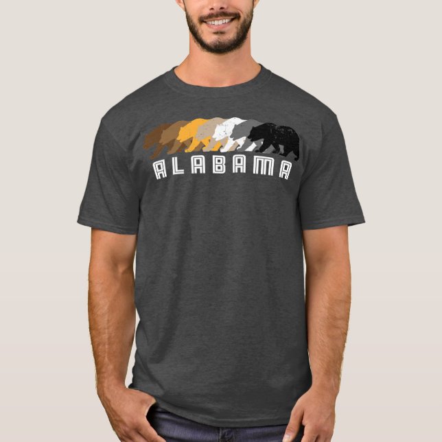 Alabama Gay Bear gestört  T-Shirt (Vorderseite)