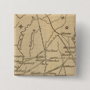 Alabama, Georgien, Florida Button
