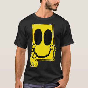 Alabama Happy Face mit Zunge raus T-Shirt