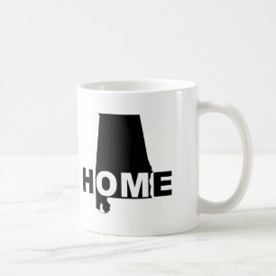 Alabama-Heimat fern vom Bundesstaat Becher oder Re Tasse