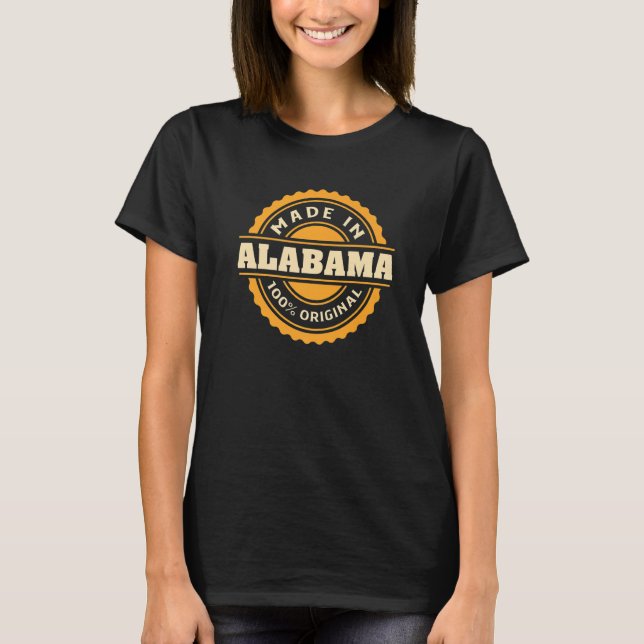 Alabama Heimat T-Shirt (Vorderseite)
