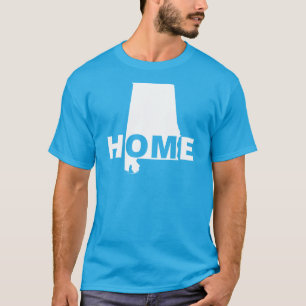 Alabama Heimweg von State T-Shirt Tees