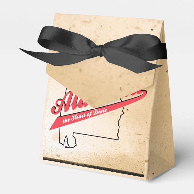 Alabama Herz von Dixie Geschenkschachtel (Vorderseite)