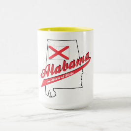 Alabama Herz von Dixie Tasse