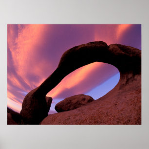 Alabama Hills Arch   Kalifornien Poster