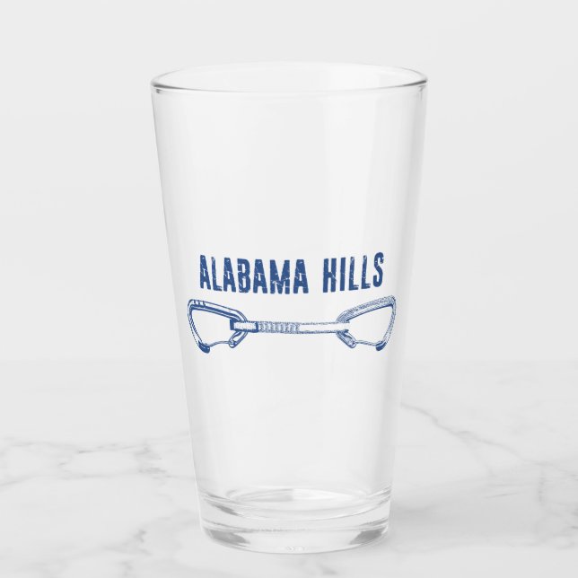 Alabama Hills Klettern Glas (Vorderseite)