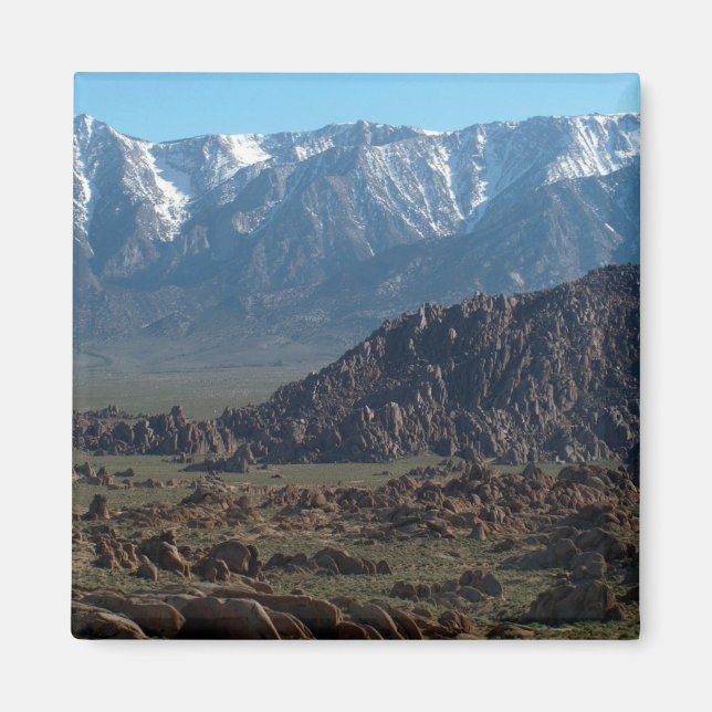 Alabama Hills, Ostkalifornien Magnet (Vorne)