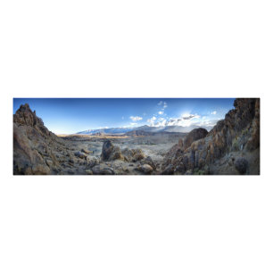 Alabama Hills Panorama - Owens Valley - Sierra Fotodruck