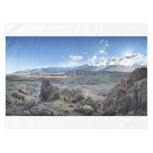 Alabama Hills Panorama - Owens Valley - Sierra Tischdecke