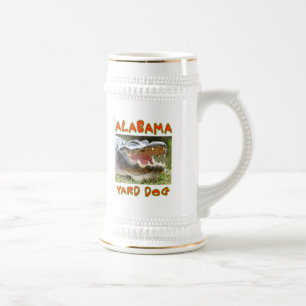 ALABAMA-HUND BIERGLAS