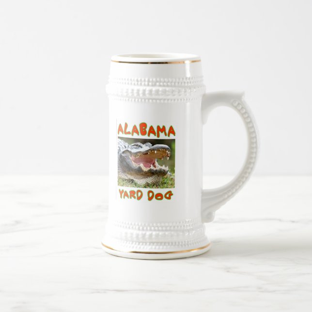 ALABAMA-HUND BIERGLAS (Rechts)