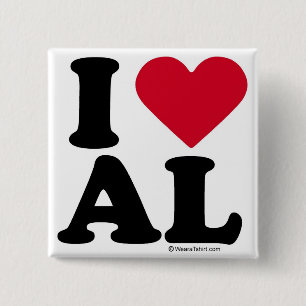 ALABAMA - I-LIEBE-AL - I-LIEBE ALABAMA BUTTON