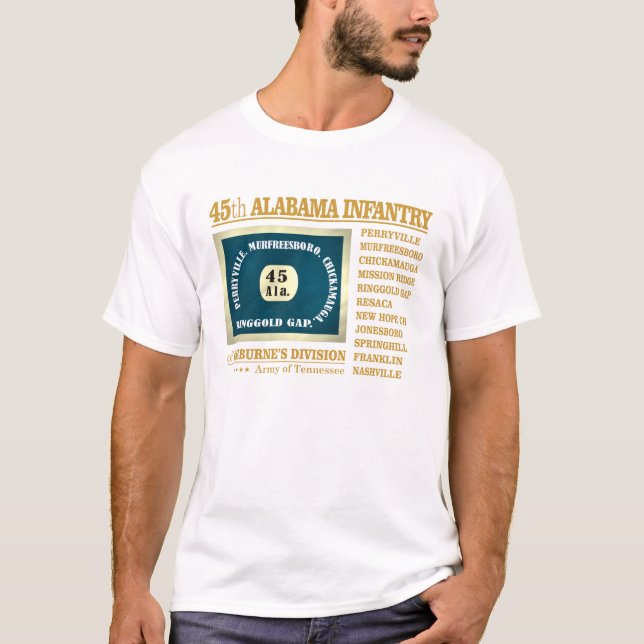 Alabama Infantry (BA2) T-Shirt (Vorderseite)