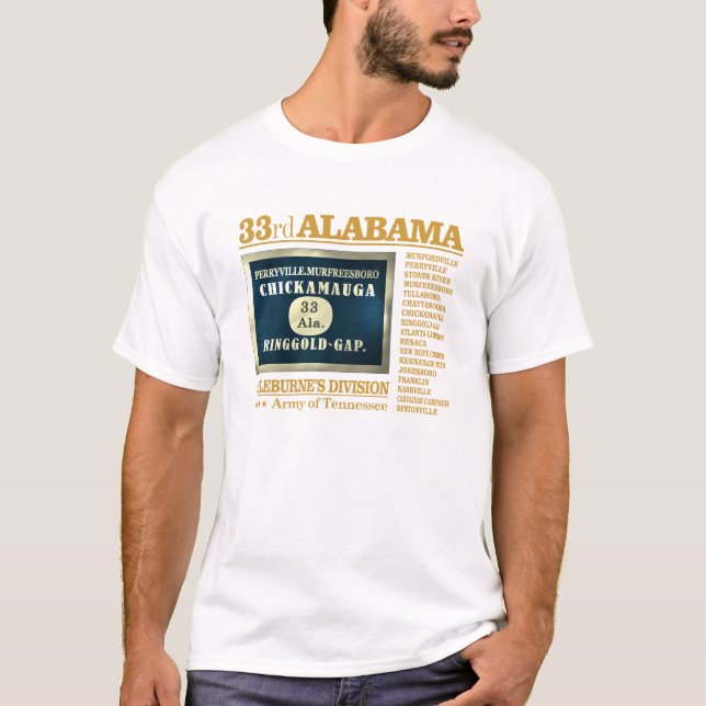Alabama Infantry (BA2) T-Shirt (Vorderseite)