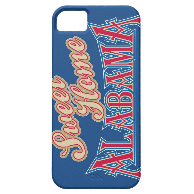 Alabama ist Zuhause Case-Mate iPhone Hülle (Rückseite)