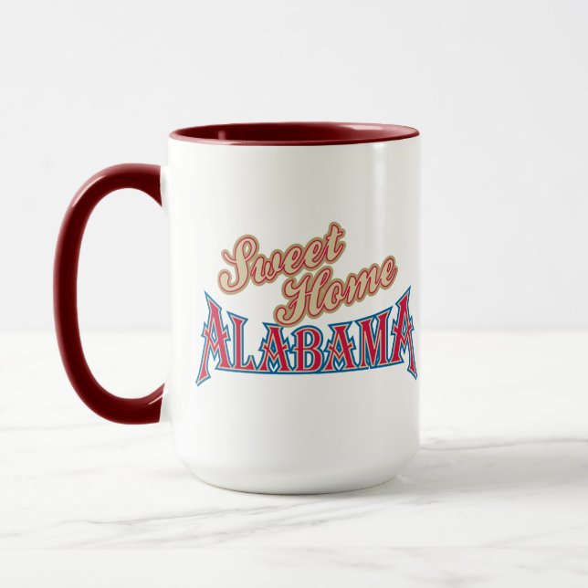 Alabama ist Zuhause Tasse (Links)