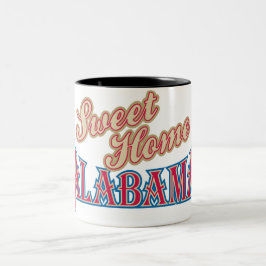 Alabama ist Zuhause Zweifarbige Tasse