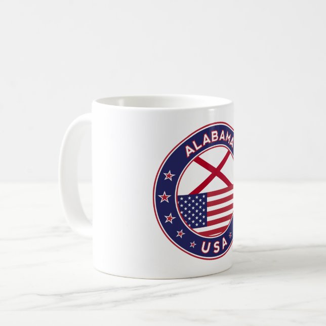 Alabama Kaffeetasse (Vorderseite Links)