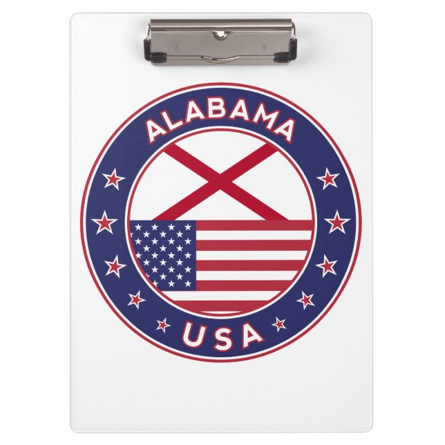 Alabama Klemmbrett (Vorderseite)