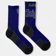 Alabama Knights Athletic Crew Socks