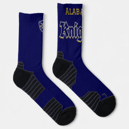 Alabama Knights Athletic Crew Socks Socken