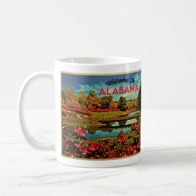 Alabama Mirror Lake Kaffeetasse (Links)