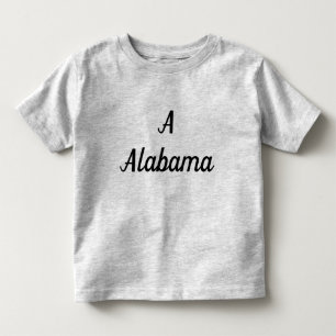 Alabama Monogramm Kleinkind T-shirt