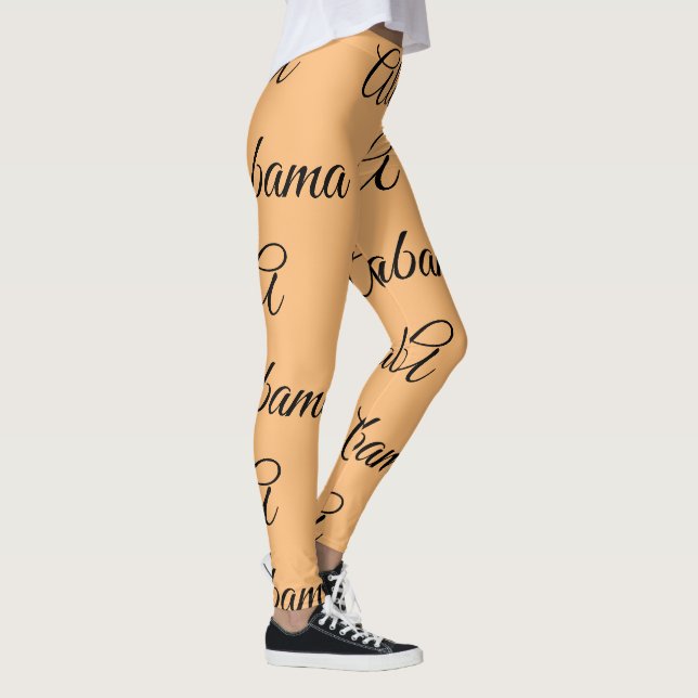 Alabama Monogramm Leggings (Rechts)