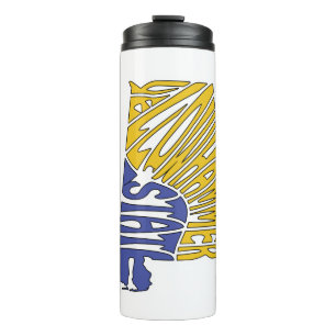 Alabama Nickname Word Art Thermosbecher