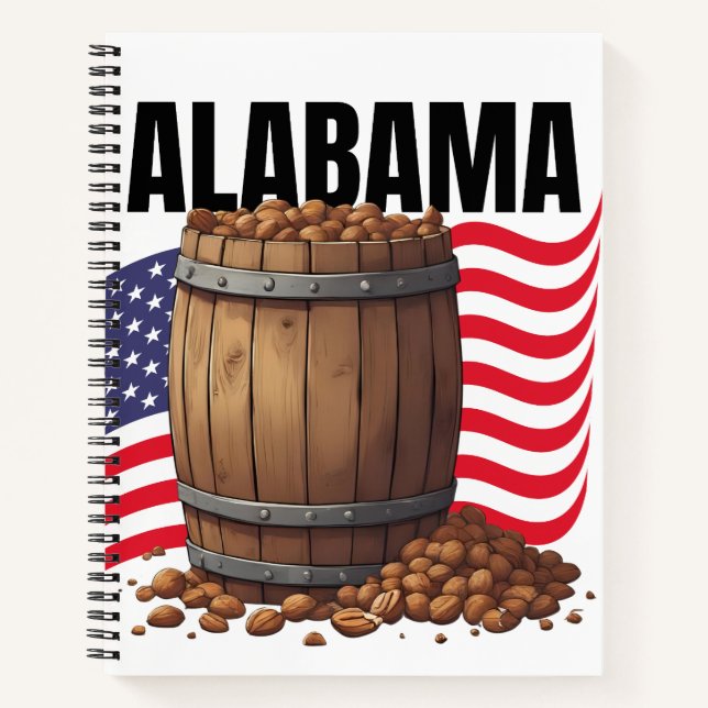 Alabama Notebook Notizbuch (Vorderseite)