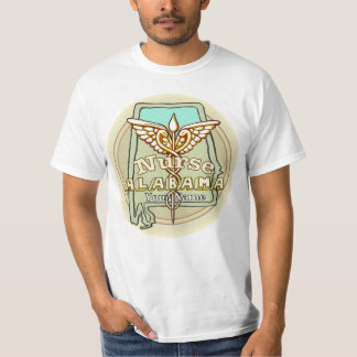 Alabama Nurse Caduceus T-Shirt