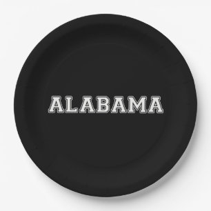 Alabama Pappteller