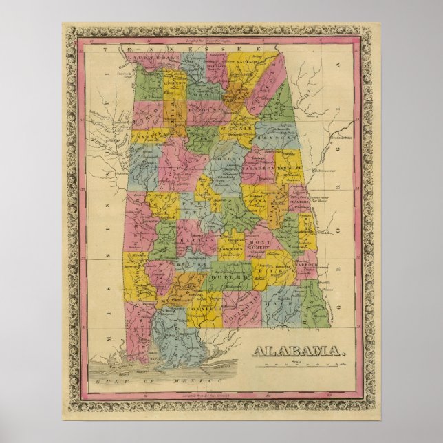 Alabama Poster (Vorne)
