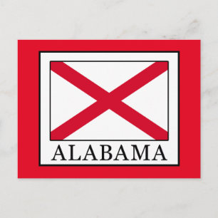 Alabama Postkarte
