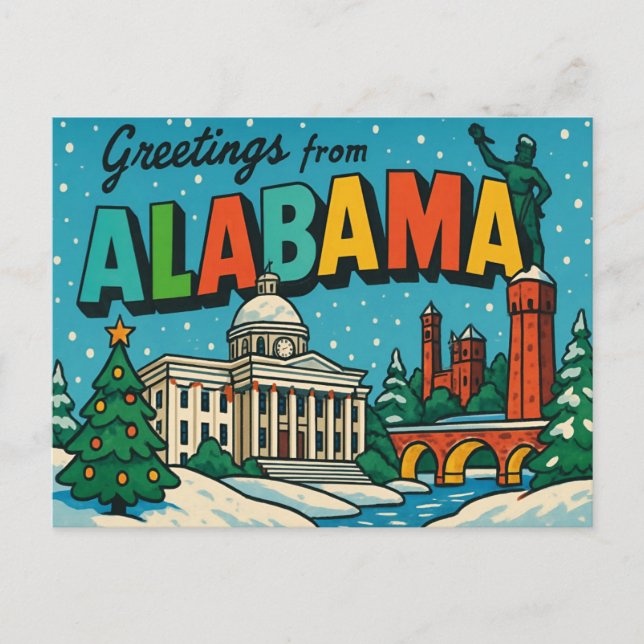 ALABAMA Postkarte (Vorderseite)
