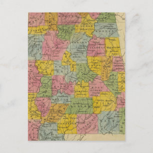 Alabama Postkarte