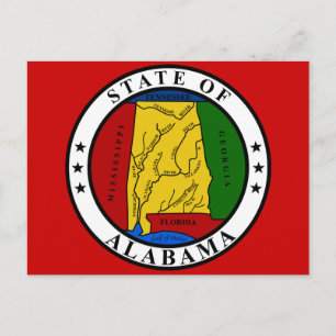 ALABAMA POSTKARTE