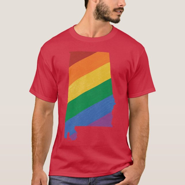 Alabama Pride Oversized T-Shirt (Vorderseite)