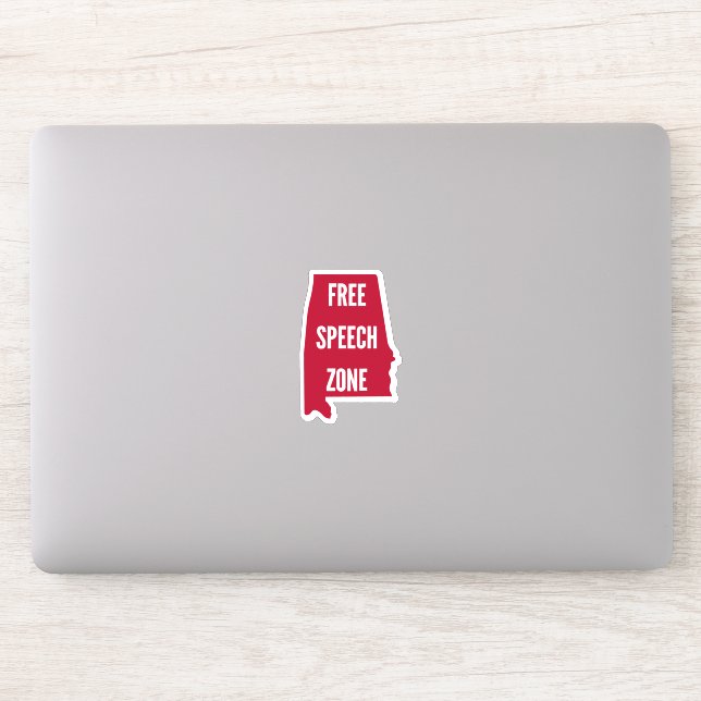 Alabama - Redezone Aufkleber (Computer)