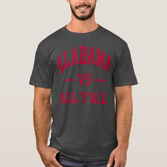 Alabama Retro-Design Klassiker T-Shirt (Vorderseite)