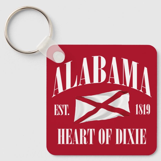Alabama Schlüsselanhänger (Vorderseite)