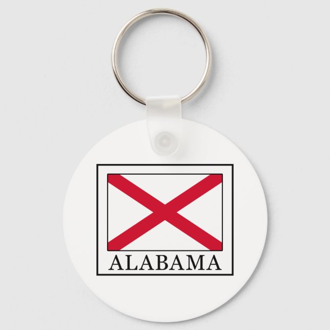 Alabama Schlüsselanhänger (Vorderseite)